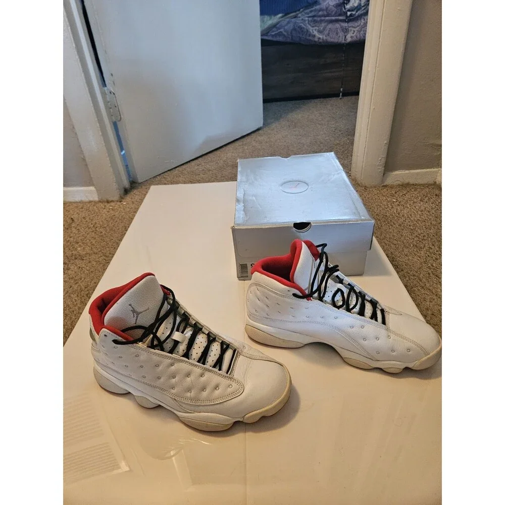 Jordan Air Jordan 13 Retro White/Red US 9.5 (414571-103)